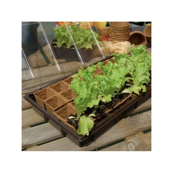 nortene growing kit mini üvegház és ültető tálca