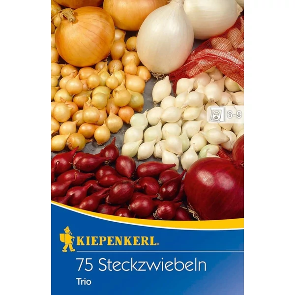 Kiepenkerl Steckzwiebeln Trio vegyes dughagymák