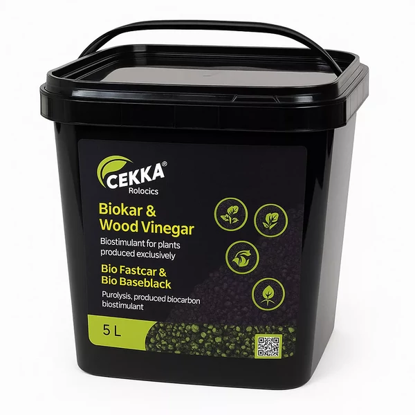 BIOCHAR S PLUS - Faecettel átitatott faszén - 5L