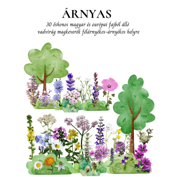 árnyas magkeverék