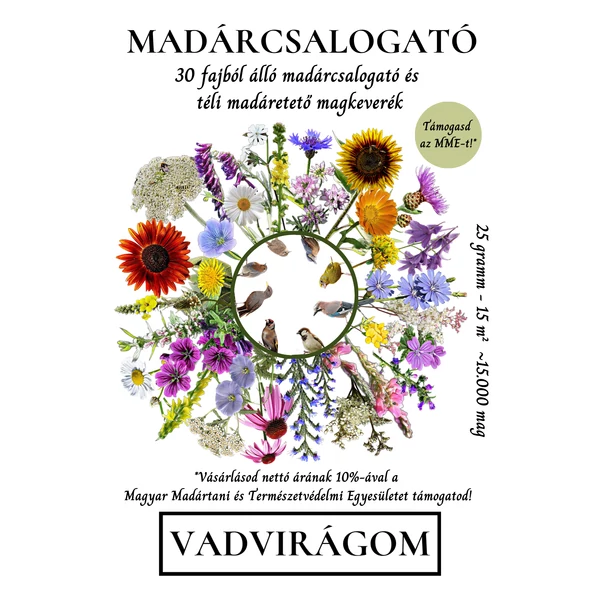 madárcsalogató magkeverék madarak téli etetésére