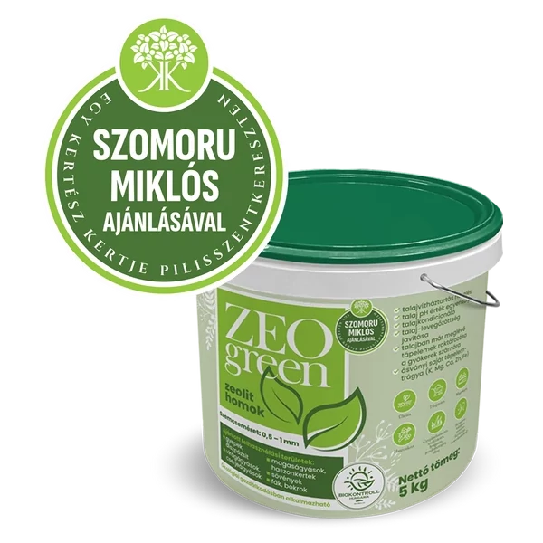 ZEOgreen Zeolit homok 0,5-1 mm, 5 kg vödör