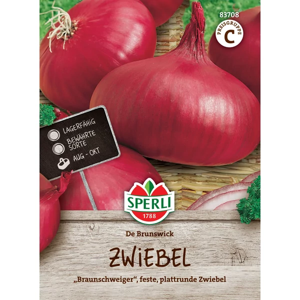 Sperli De Brunswick Braunschweiger vöröshagyma vetőmag