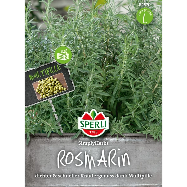 Sperli SimplyHerbs rozmaring drazsírozott vetőmag