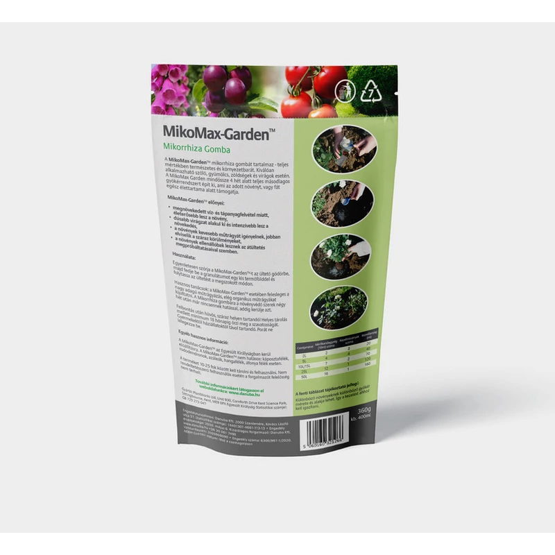 MikoMax Garden mikorrhiza gomba és biostimuláns 360 gr