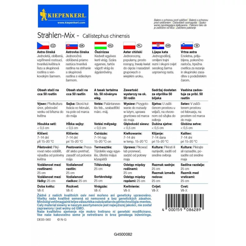 strahlen mix őszirózsa vetőmag