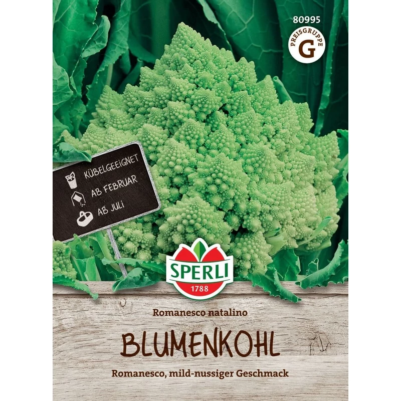 sperli romanesco pagoda-karfiol vetőmag