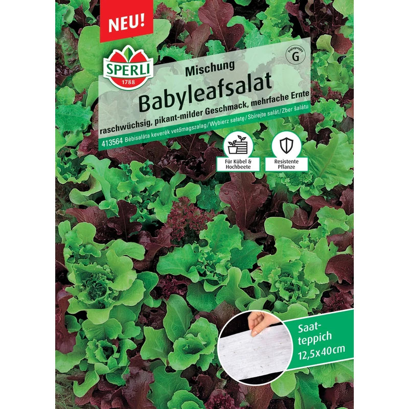 kiepenkerl babyleaf tépősaláta magszalag