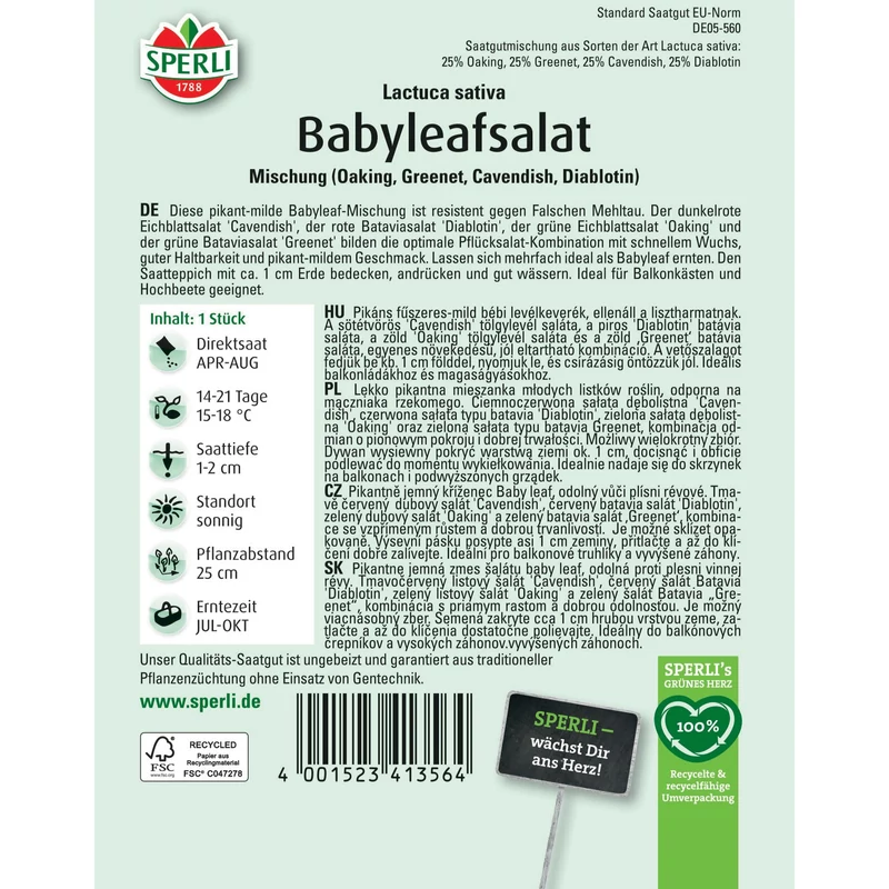 kiepenkerl tépősaláta magszalag