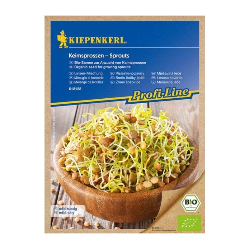 bio lencse csíramag keverék kiepenkerl