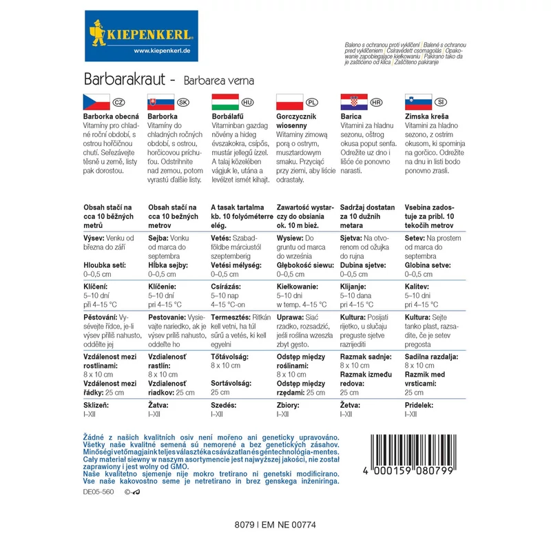 Kiepenkerl Borbálafű (téli zsázsa)vetőmag