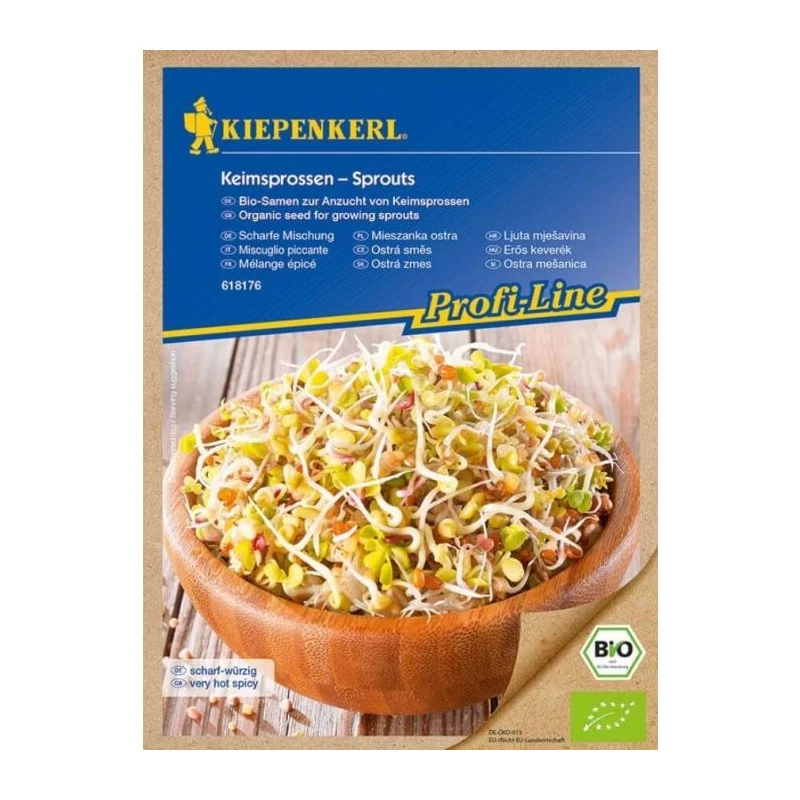 erős csípős bio csíramag keverék kiepenkerl