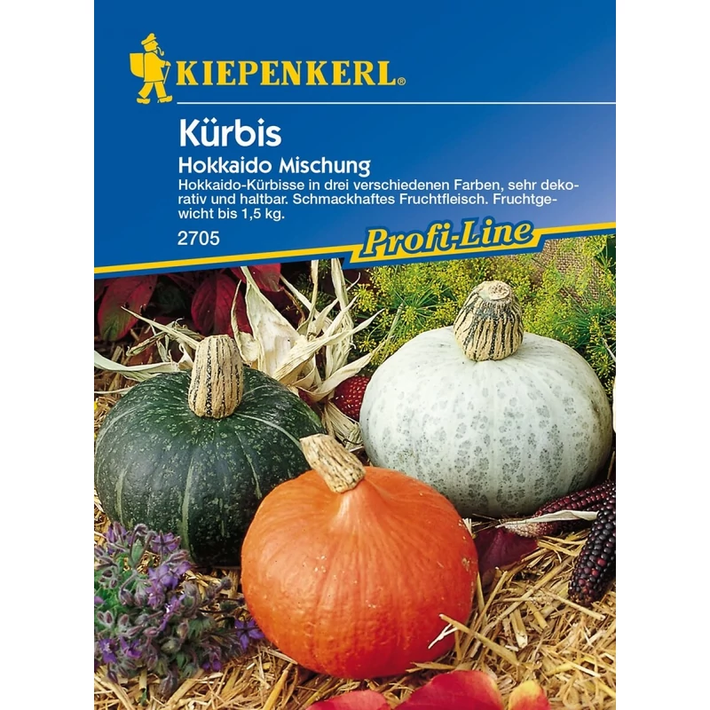 kiepenkerl hokkaido-tök vetőmag mix