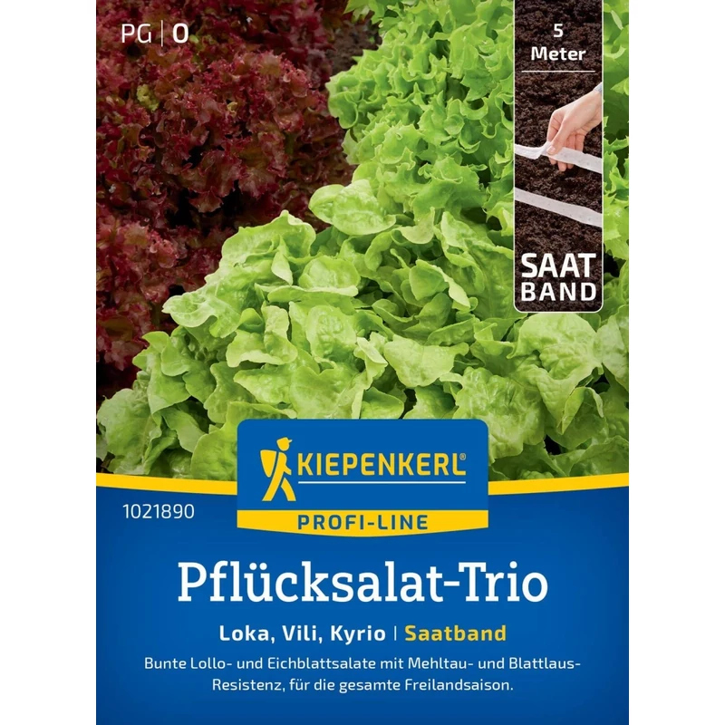 Kiepenkerl Pflücksalat-Trio tépősaláta magszalag