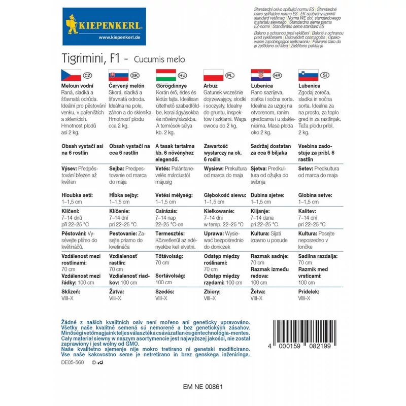 Kiepenkerl Tigrimini görögdinnye vetőmag