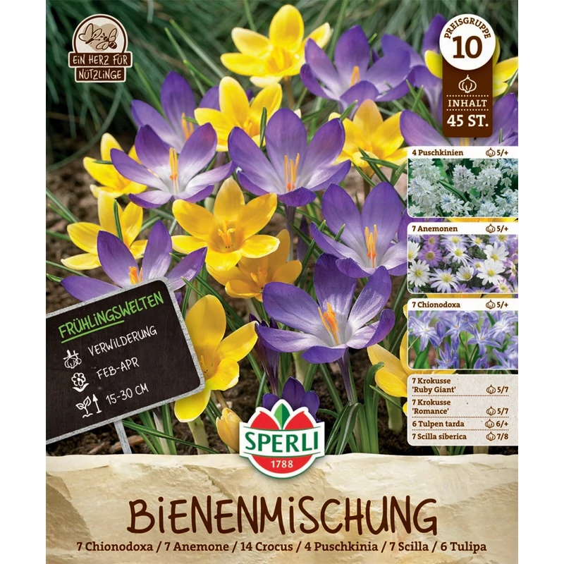  Sperli Bienenmischung - méhlegelő virághagyma összeállítás