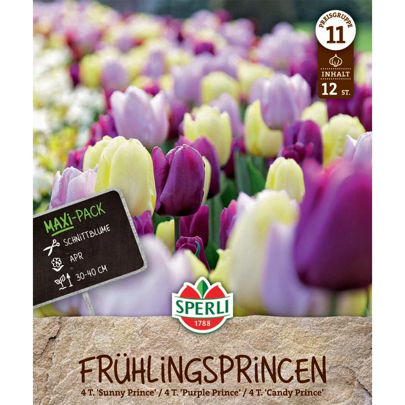 Sperli Frühlingsprinzen vegyes tulipán virághagymák