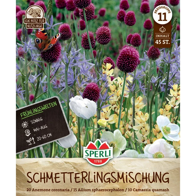 Sperli Schmetterlingsmischung pillangócsalogató tavaszi virághagyma keverék